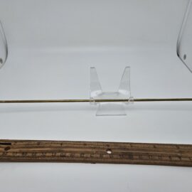 AB108 Brass Rod 1/8 Inches x 12 Inches for Knife Making