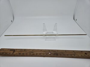 AB108 Brass Rod 1/8 Inches x 12 Inches for Knife Making