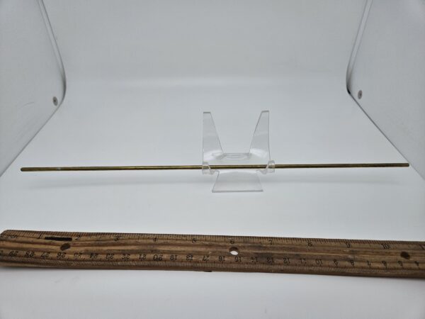 AB108 Brass Rod 1/8 Inches x 12 Inches for Knife Making