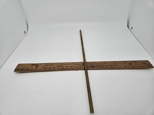 AB113 Brass Rod 7/32 Inches x 12 Inches for Knife Making