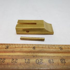 CP302 Brass Slotted Guard Drilled/Pin/Groove