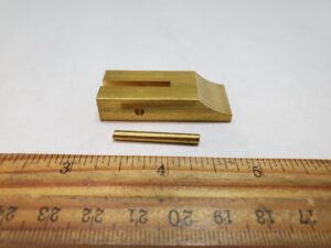 CP302 Brass Slotted Guard Drilled/Pin/Groove