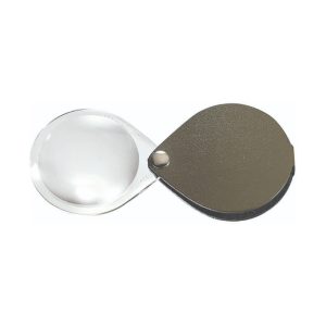 Eschenbach 1740-260 Folding Pocket Magnifier with Green Cover 3.5 X.
