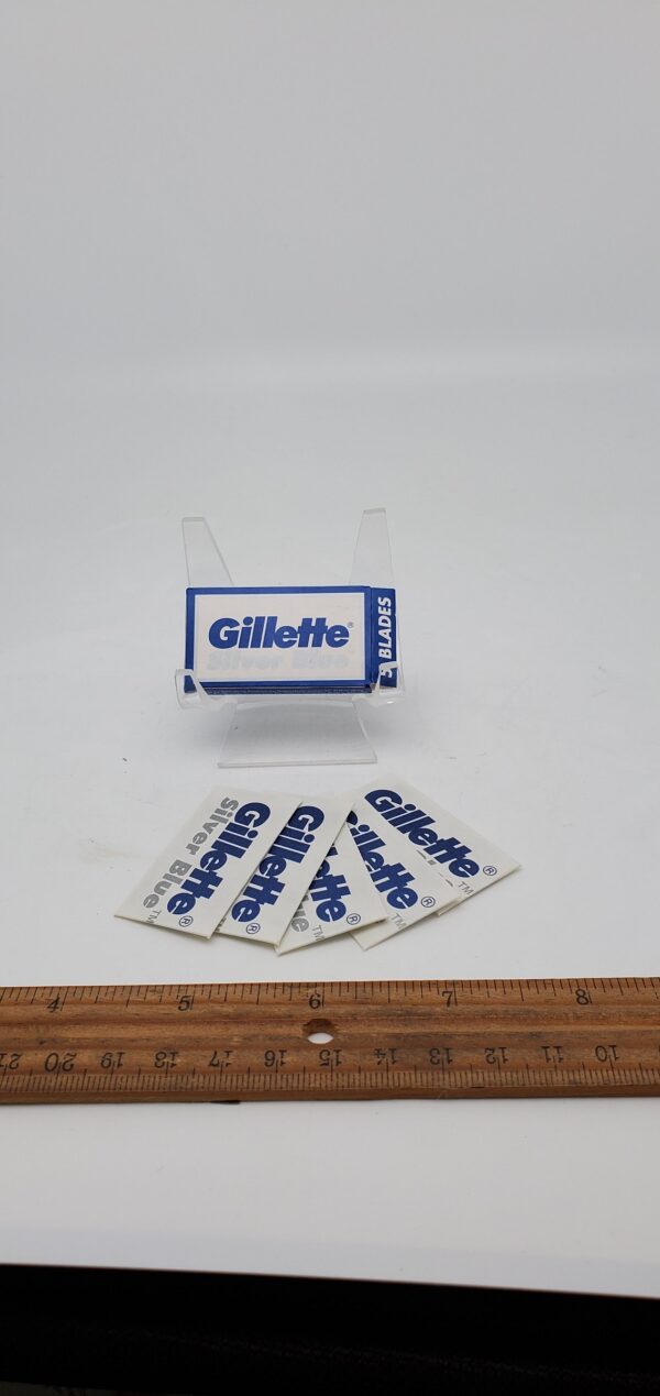 Gillette Silver Blue Double Edge Razor Blades Conk271