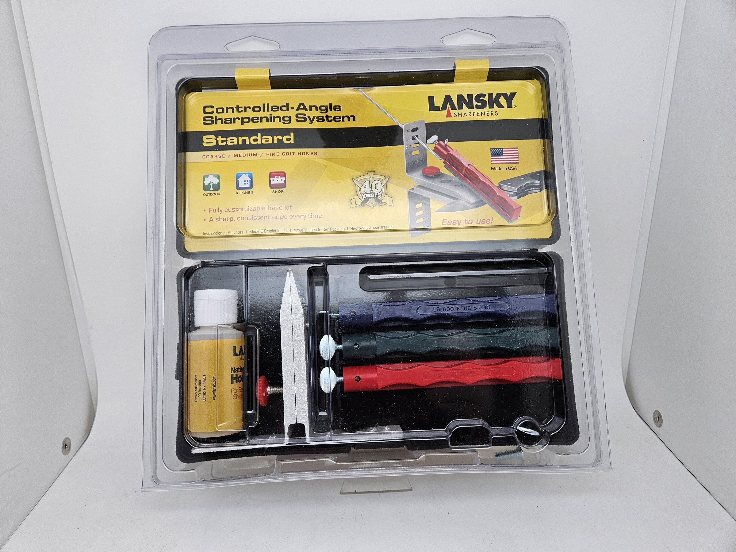 Lansky Knife Sharpening System Standard & Deluxe