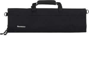 Messermeister 3088-8B Knife Roll Black, 8 pockets