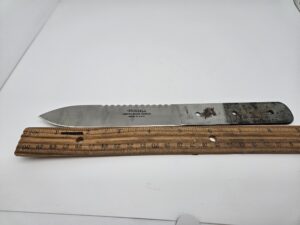 RH050 Drop Point Belt Blade Carbon for Knife Making