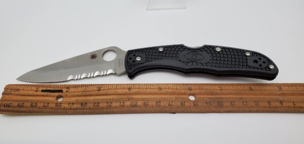 Opened Spyderco Endura Pocket Knife