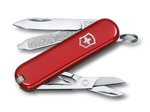 Swiss Army 0.6223-033-X3 Classic SD Pocket Knife with Style Icon Scales by Victorinox