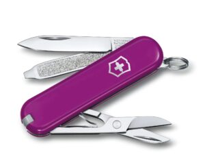 Swiss Army 0.6223.52G Classic SD with Tasty Grape Scales by Victorinox