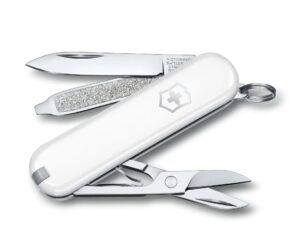 Swiss Army 0.6223.7G Classic SD Pocket Knife with White Scales by Victorinox