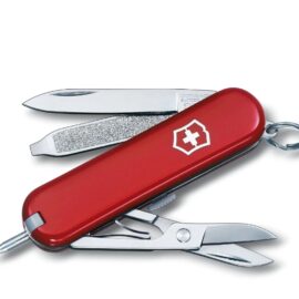 Swiss Army 0.6225 Signature Pocket Knife with Red Scales by Victorinox