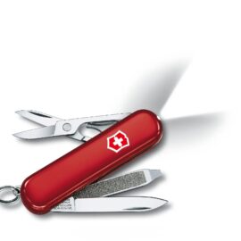 Swiss Army 0.6228 Signature Lite Pocket Knife with Red Scales by Victorinox