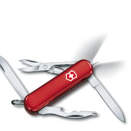 Swiss Army 0.6366-X1 Midnight Manager Pocket Knife with Red Scales by Victorinox