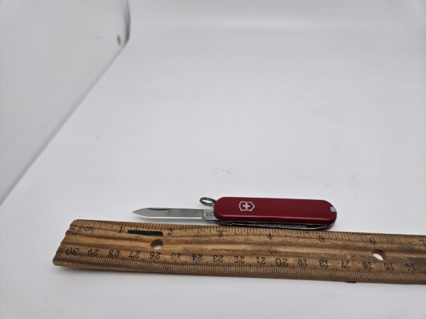 Swiss Army 0.6423 Executive 81 Pocket Knife with Red Scales by Victorinox