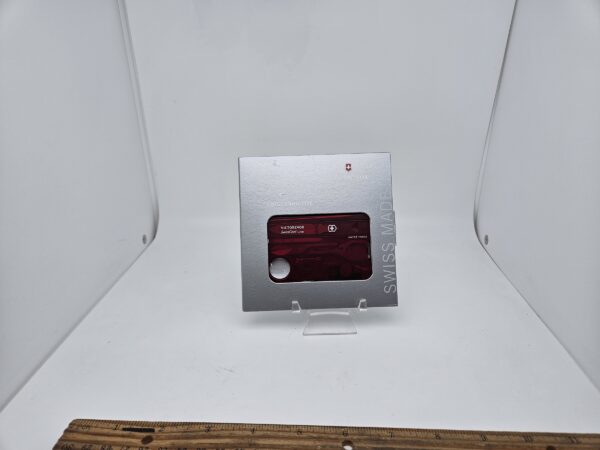 Swiss Army 0.7300.T Swiss Card Lite in Red Transparent by Victorinox