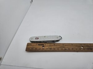 Swiss Army 0.8201.26 Pioneer Pocket Knife with Silver Alox Scales by Victorinox