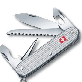Swiss Army 0.8241.26-X2 Farmer Silver Alox Pocket Knife by Victorinox