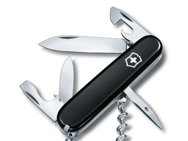 Swiss Army 1.3603.3 Spartan Pocket Knife with Black Scales by Victorinox