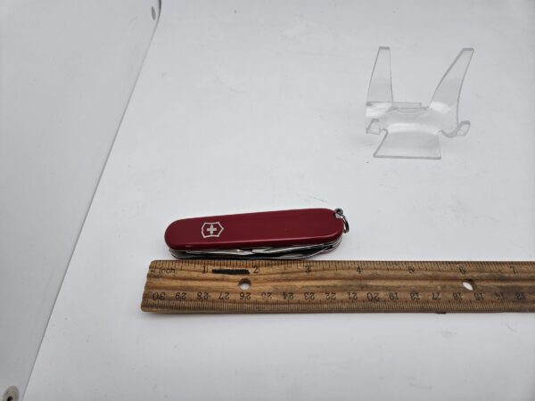 Swiss Army 1.3613 Camper Pocket Knife with Red Scales by Victorinox