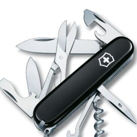 Swiss Army 1.3613.3R-X1 Climber Pocket Knife with Black Scales by Victorinox