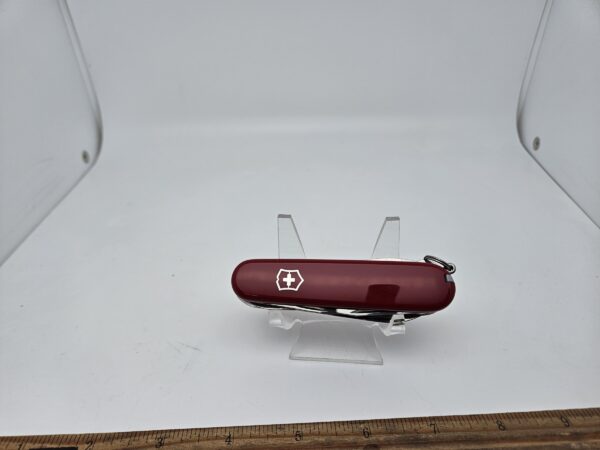 Swiss Army 1.3713 Huntsman Pocket Knife with Red Scales by Victorinox