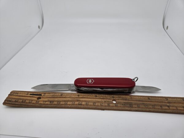 Swiss Army 1.3713 Huntsman Pocket Knife with Red Scales by Victorinox - Image 5