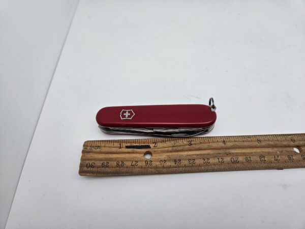 Swiss Army 1.4613 Hiker Pocket Knife with Red Scales by Victorinox