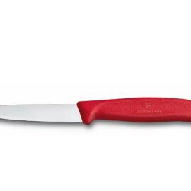 Victorinox Swiss Classic 6.7601 Paring Knife 3-1/4" with Red Handle