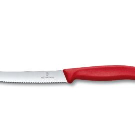 Victorinox Swiss Classic 6.7831 Tomato and Table Knife with Red Handle