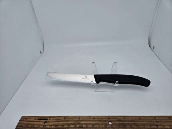 Victorinox Swiss Classic 6.7833 Tomato and Table Knife with Black Handle