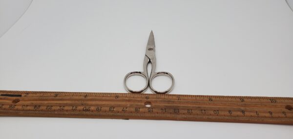 WASA 155.1/2 Curved Nail Scissors 4"