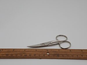 WASA 155.1/2 Curved Nail Scissors 4"