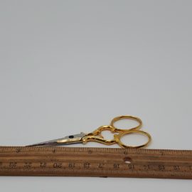 Wasa - Stork Scissors, Gold, 6.5 inch, German Solingen (179 H+A Gold)