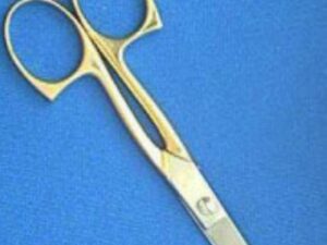 Wasa 277G Gold Sewing Scissors Epaulette Style 5.5 IN