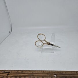 Wasa 3934G Gold Embroidery Scissors with Coils 3.5 IN