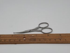 Wasa 4330SS Nose Scissors Curved SS 3.5 Inch