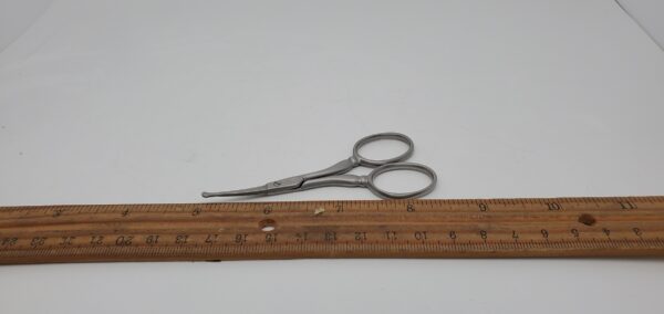 Wasa 4330SS Nose Scissors Curved SS 3.5 Inch