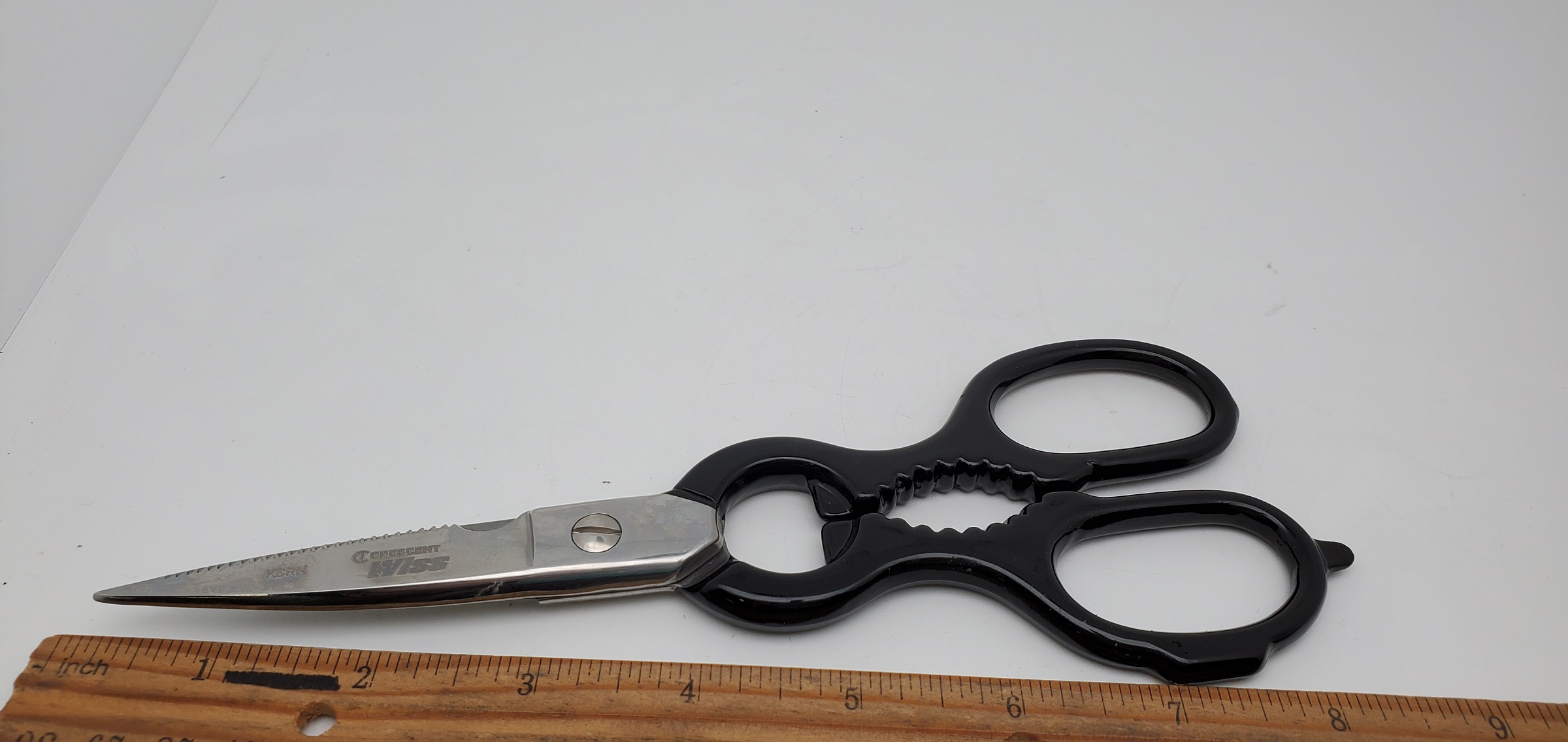 Vintage WISS CB 9 Inch Pinking Shears Industrial Sewing Fabric Scissors USA