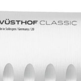 Wusthof 1040131317 Classic Santoku Knife with Hallow Edge 7"