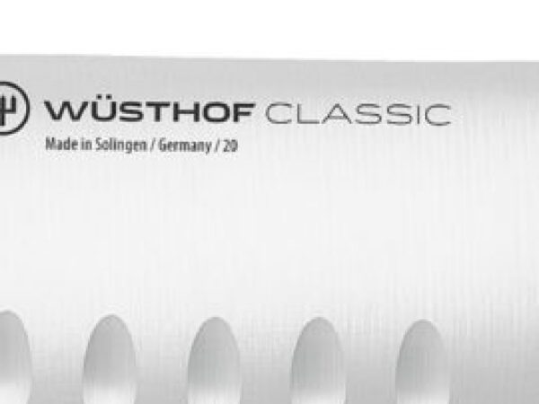 Wusthof 1040131317 Classic Santoku Knife with Hallow Edge 7"