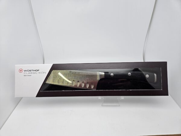 Wusthof 1040331314 Classic IKON Santoku 5 Inch with Hollow Edge