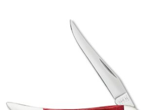Case 792 Old Red Bone Pocket Worn Small Texas Toothpick Knife