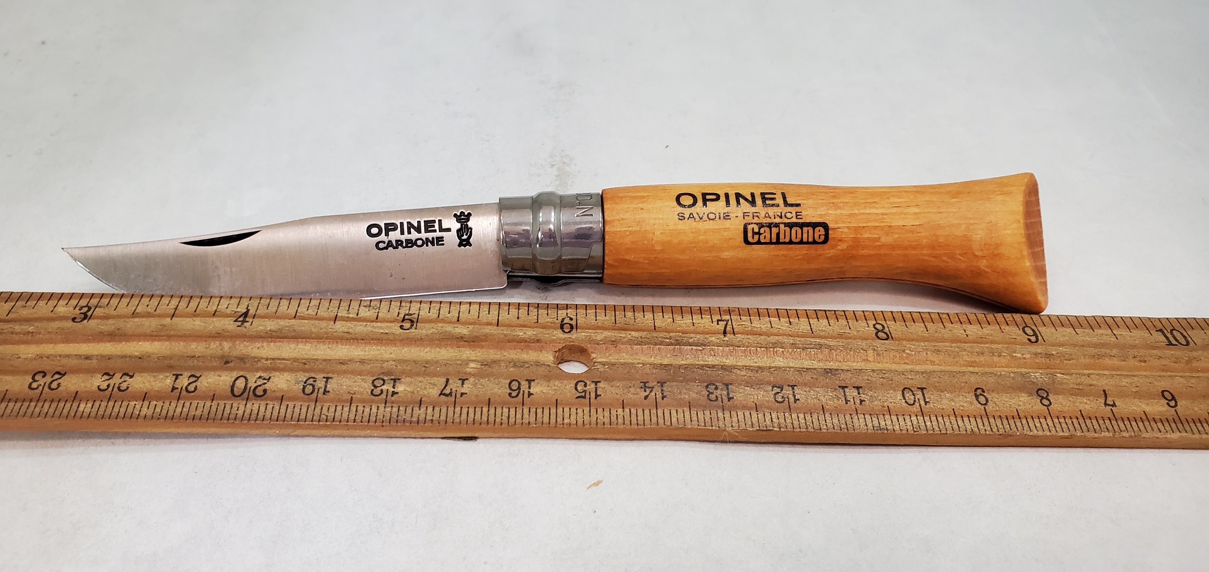 Opinel 8. Carbon. Custom  Opinel knife, Opinel, Folding knives