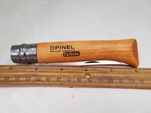 No. 8 Opinel Carbon Knife