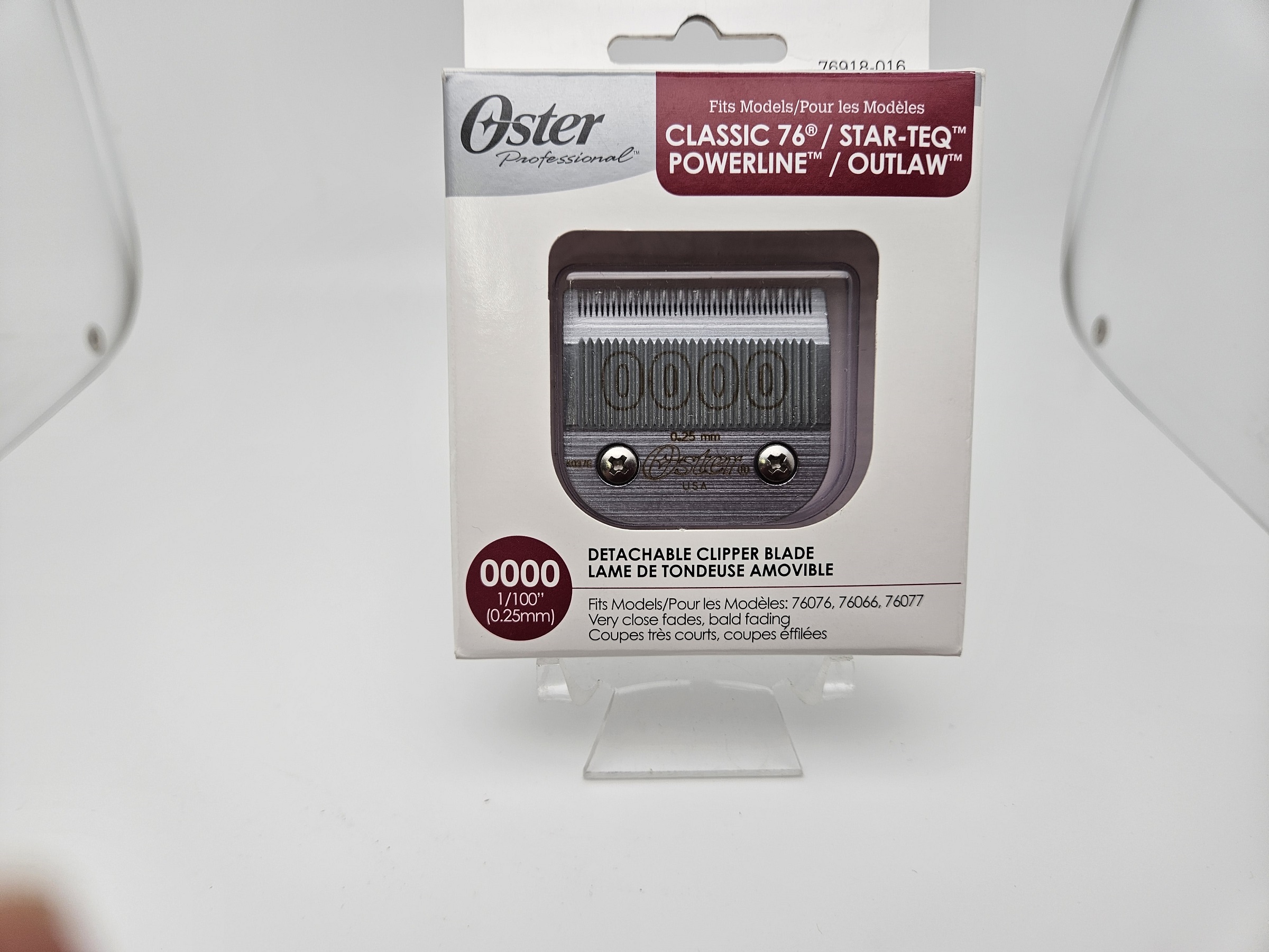 Oster 76918-016 Clipper Blade Size 0000 for Classic 76