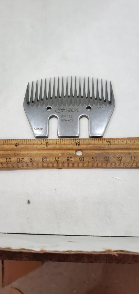 Oster 20-Tooth Goat Comb,