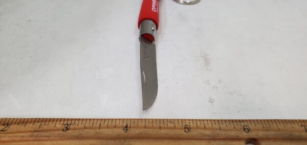 OP-04-Red Opinel Key Chain Knife