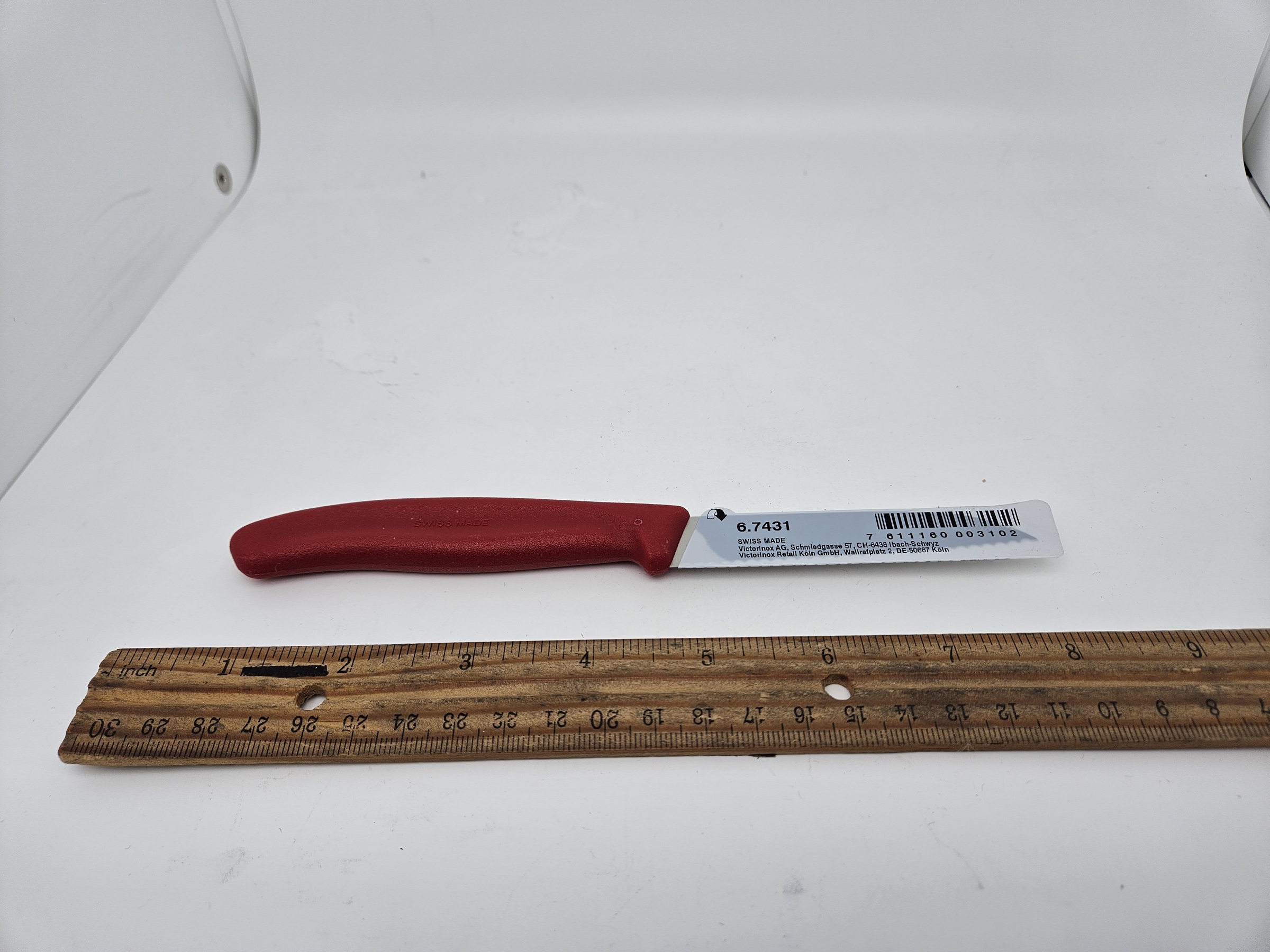 3-1/4in Small Wood Wavy Paring Knife