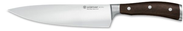 Wusthof 1010530120 IKON Blackwood Chef's Knife 8"